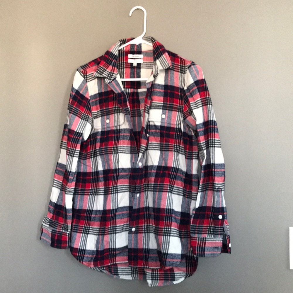 Madewell classic Small Flannel